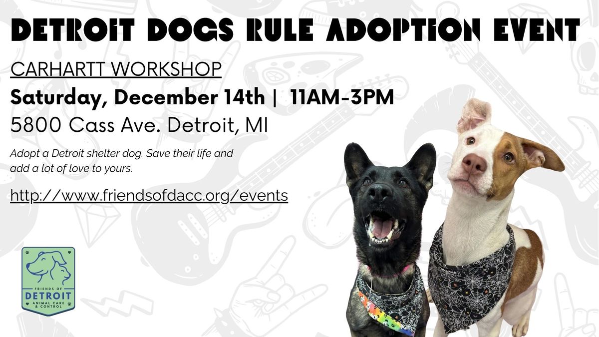 Detroit Dogs Rule - Adoption Event