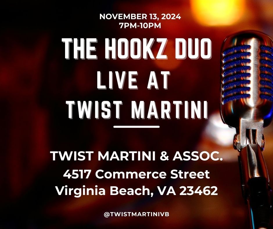 Fall Music Series at Twist ft. The Hookz Duo