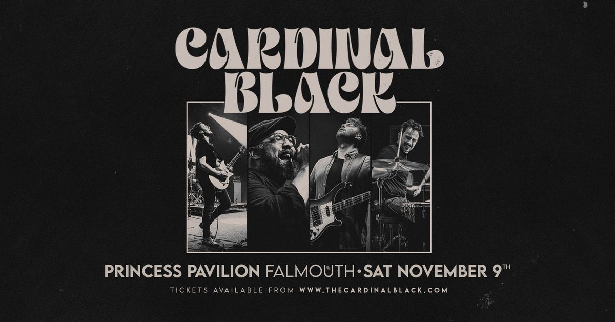 Cardinal Black | Princess Pavilion, Falmouth | November 9th