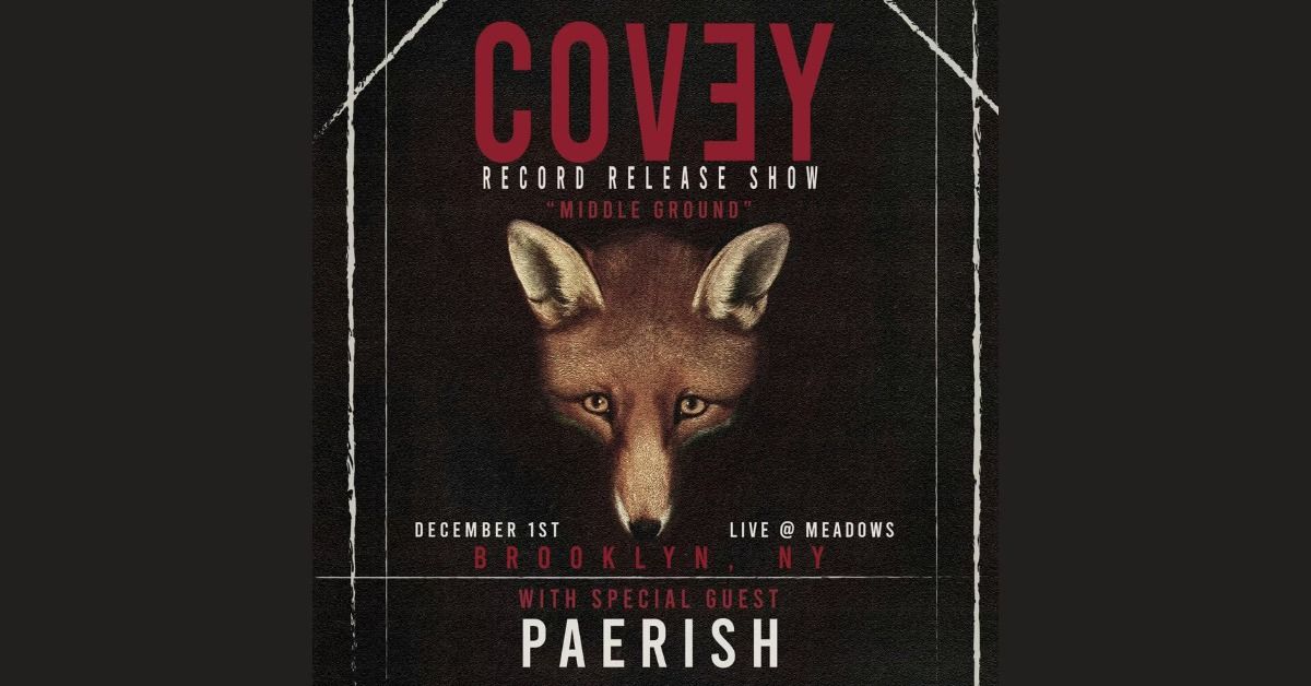 SAINT VITUS PRESENTS: Covey \/ Paerish \/ Alex Vile