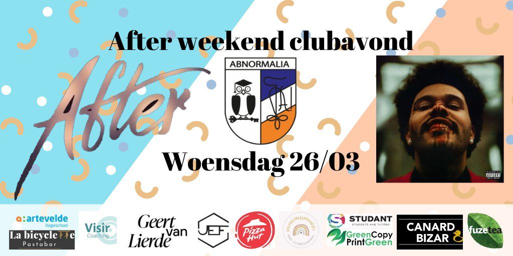 After weekend clubavond