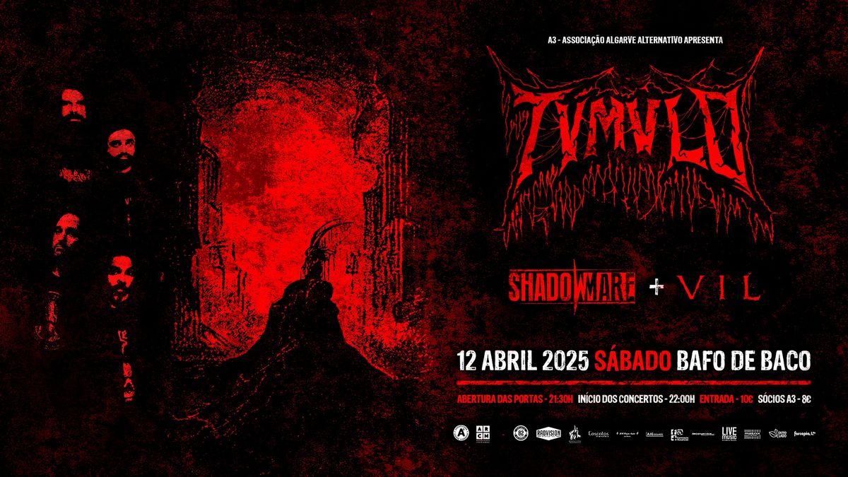 TVMVLO 'Portals Of Terror' Release Party + SHADOWMARE + VIL | Bafo de Baco | 12.04.2025