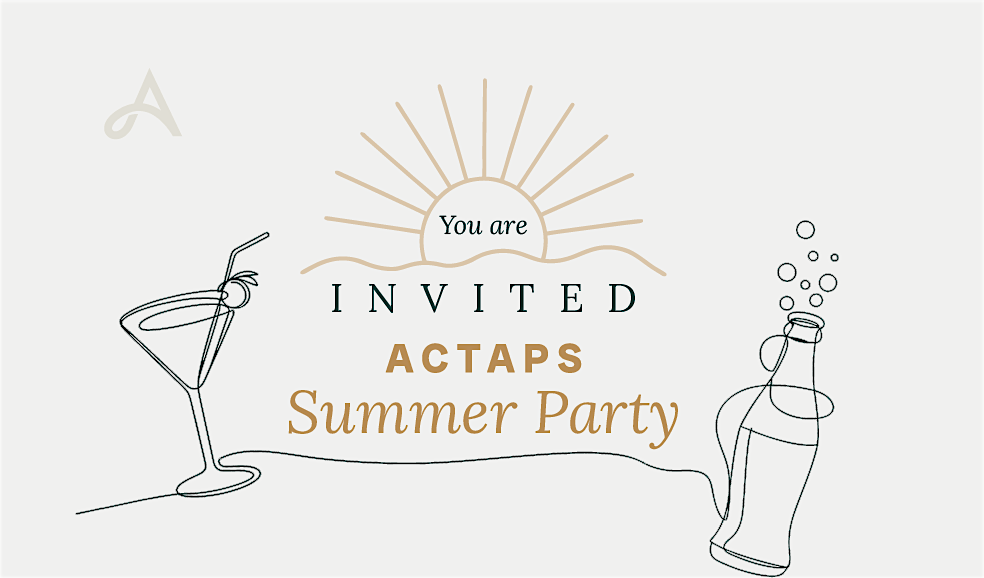 ACTAPS Summer Party 2026