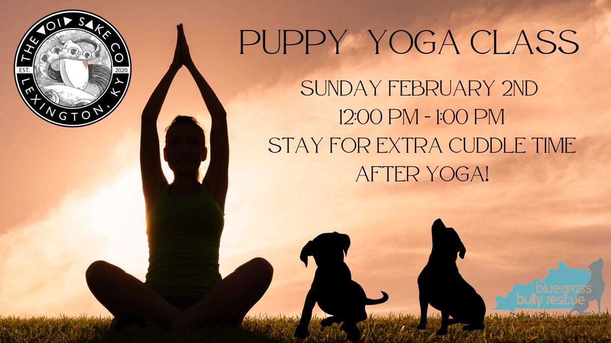 Puppy Yoga