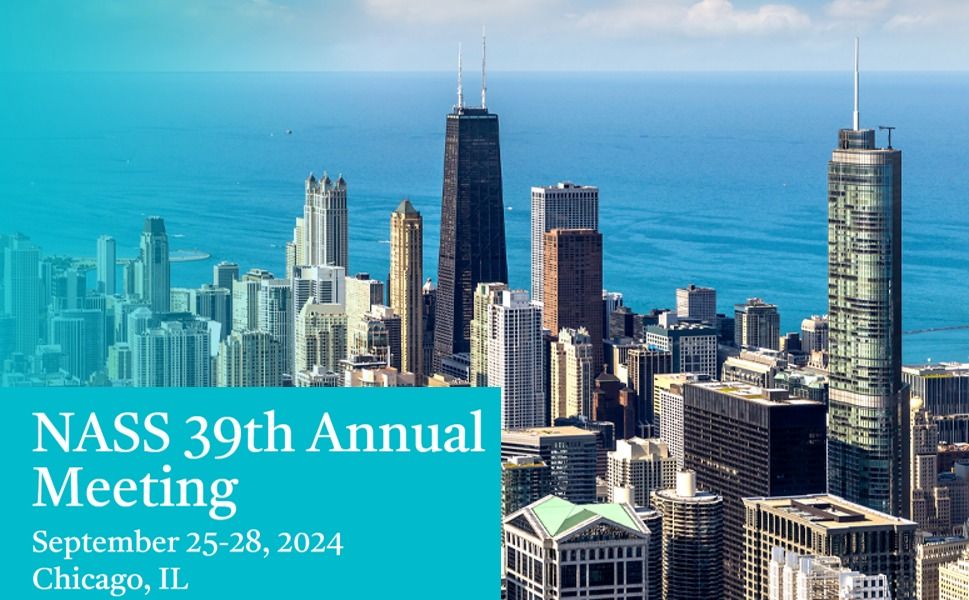 NASS 2025 Annual Meeting, McCormick Place (Chicago), 25 September to 28