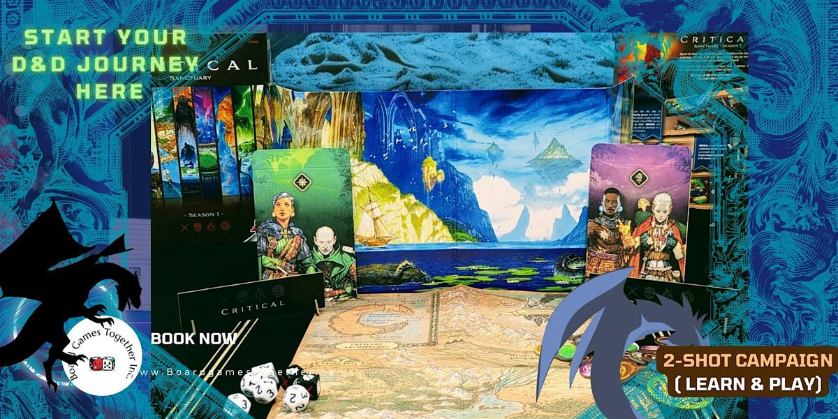 Learn & Play D&D | 2 shots Campaign