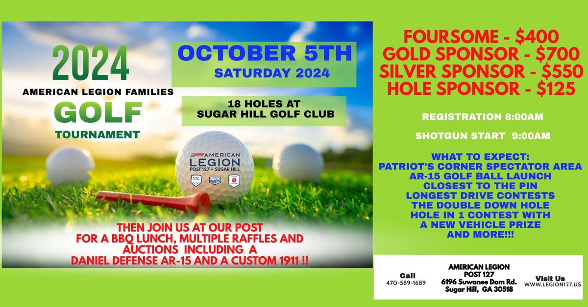 Post 127 Legion Families Golf Tournament