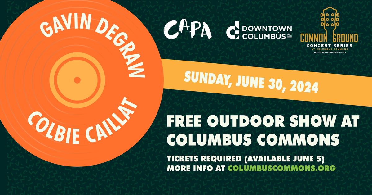 FREE CONCERT - Gavin DeGraw & Colbie Caillat