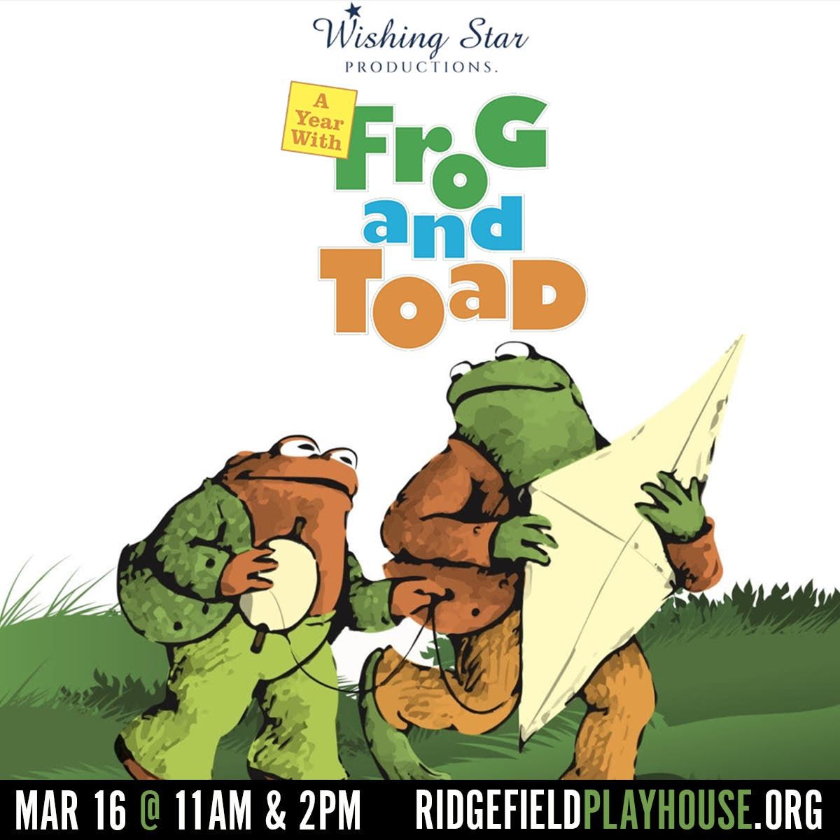 A Year with Frog and Toad at Ridgefield Playhouse