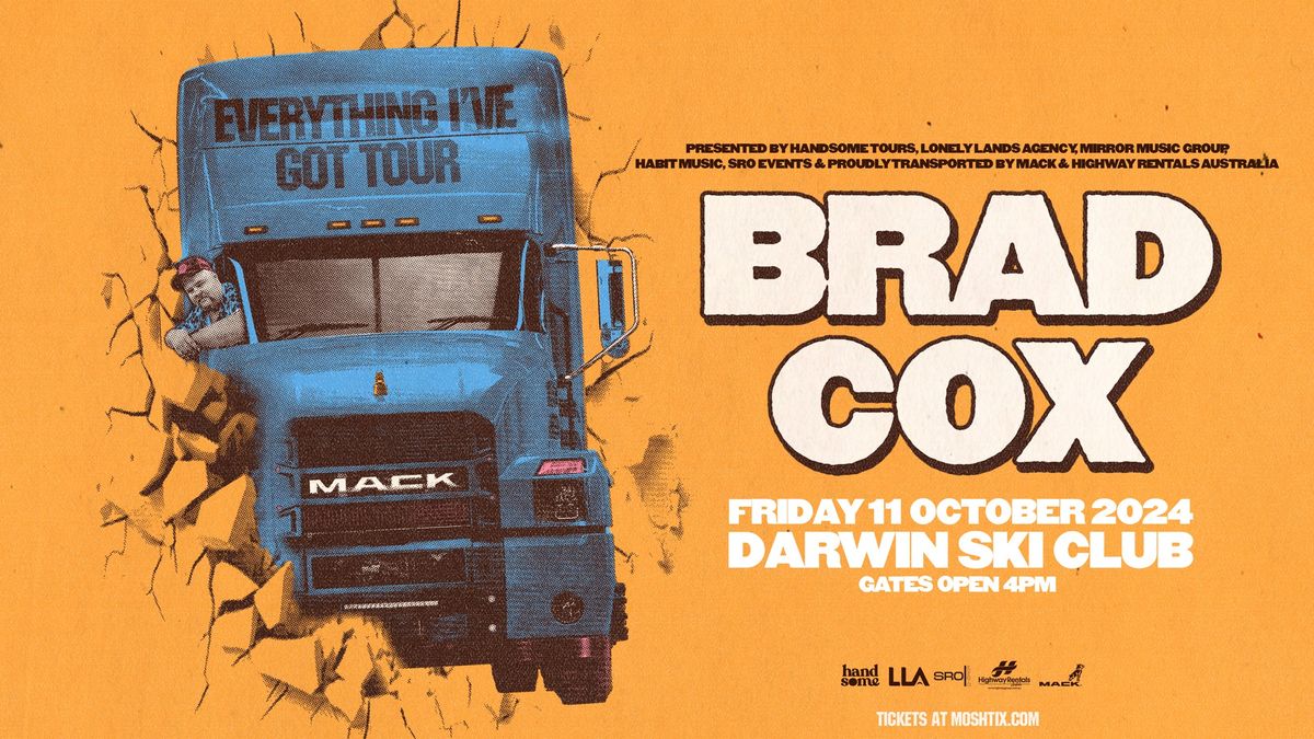 Brad Cox - Everything I've Got Tour