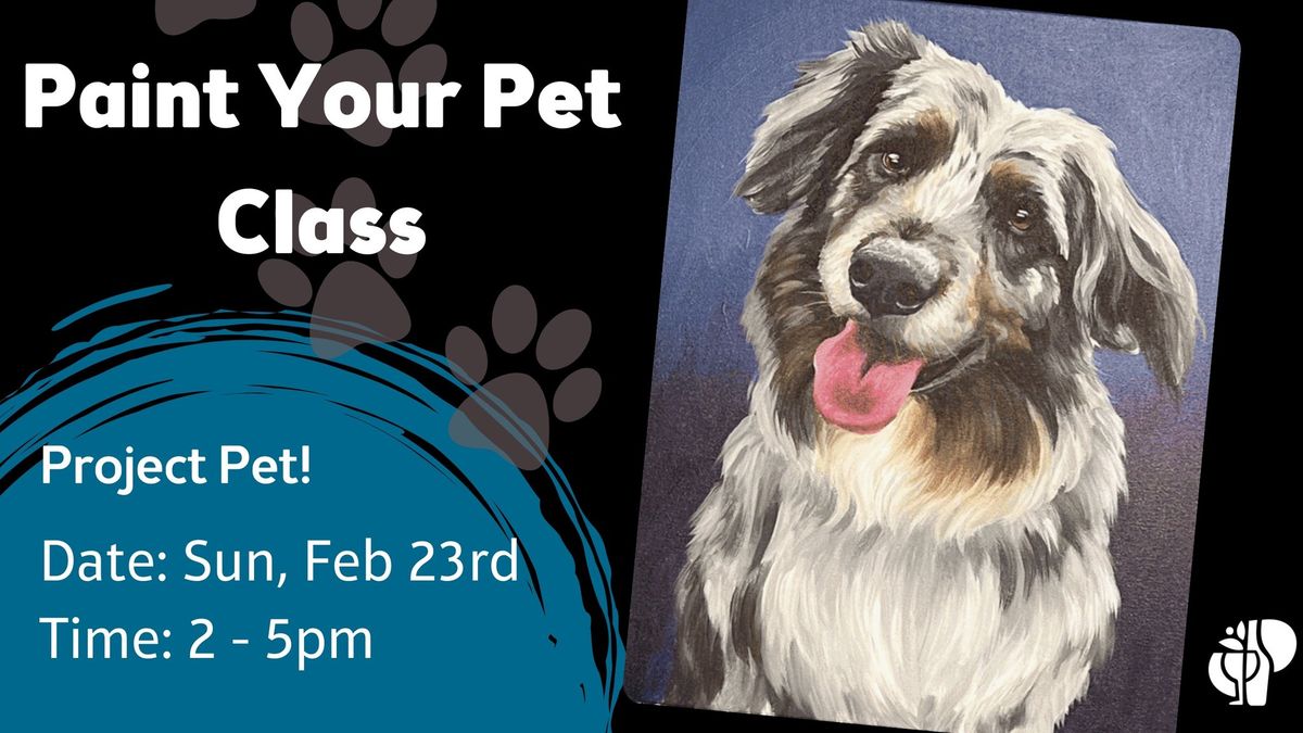 Paint & Sip - Paint Your Pet!