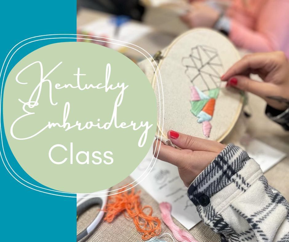 Embroidery 101 Kentucky