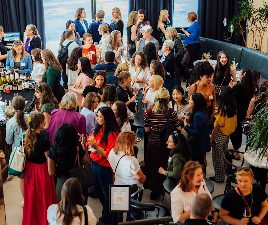 Drinks & Clinks Female Founder + Leader Social