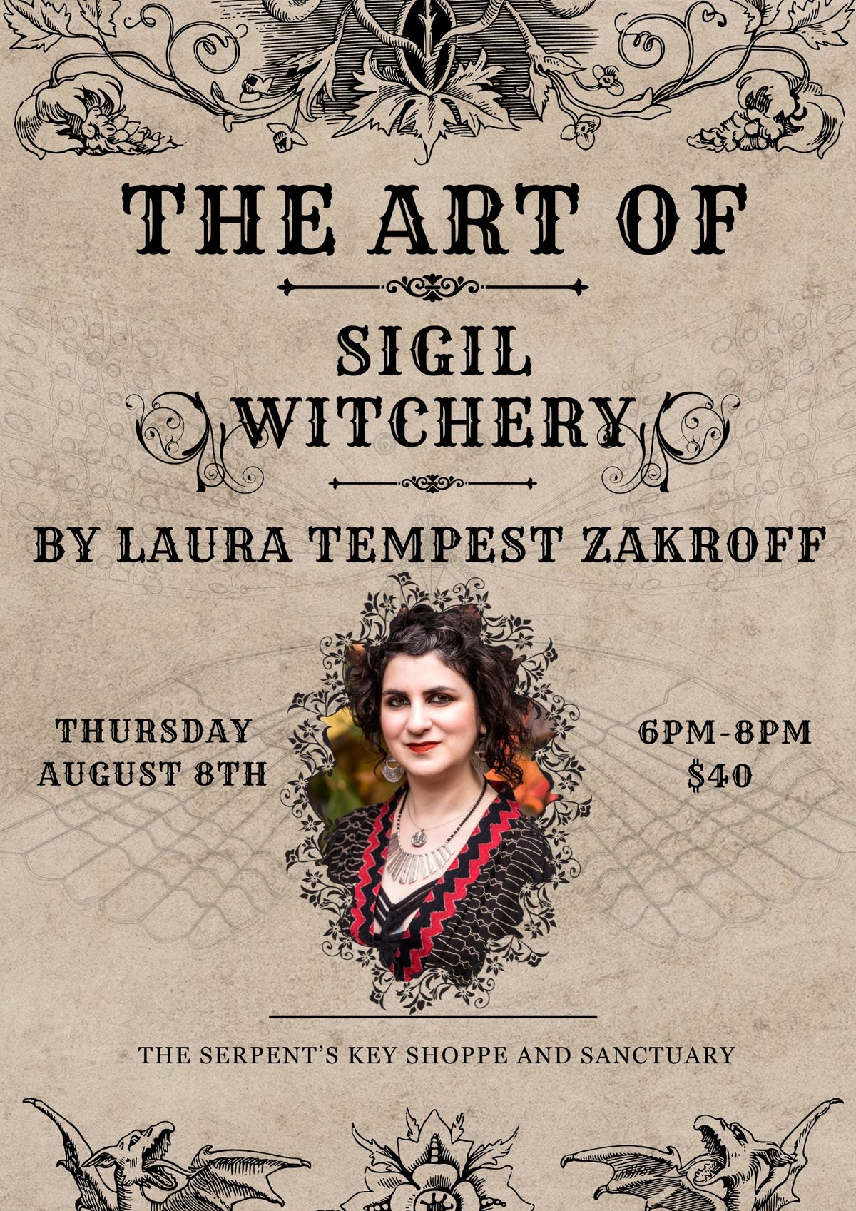 The Art of Sigil Witchery with Laura Tempest Zakroff