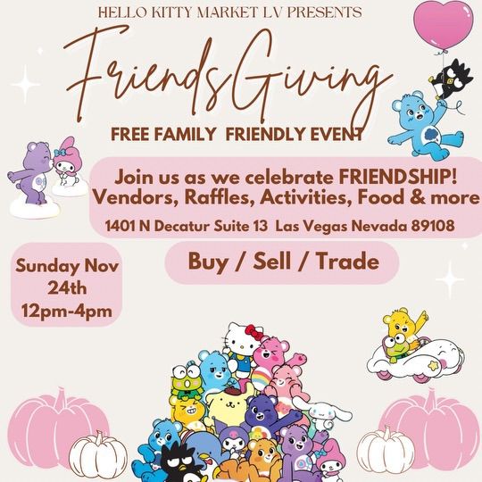 Friendsgiving Free Family Friendly Event