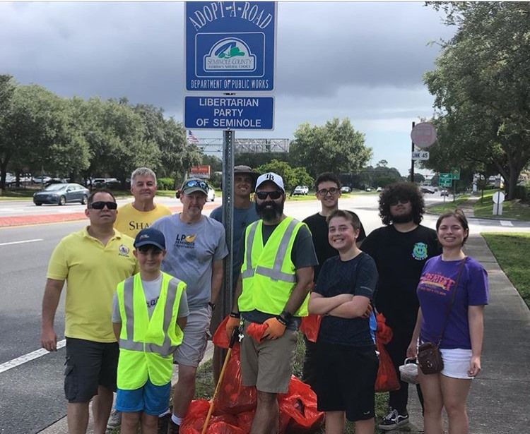 Lake Mary Blvd Road Clean Up