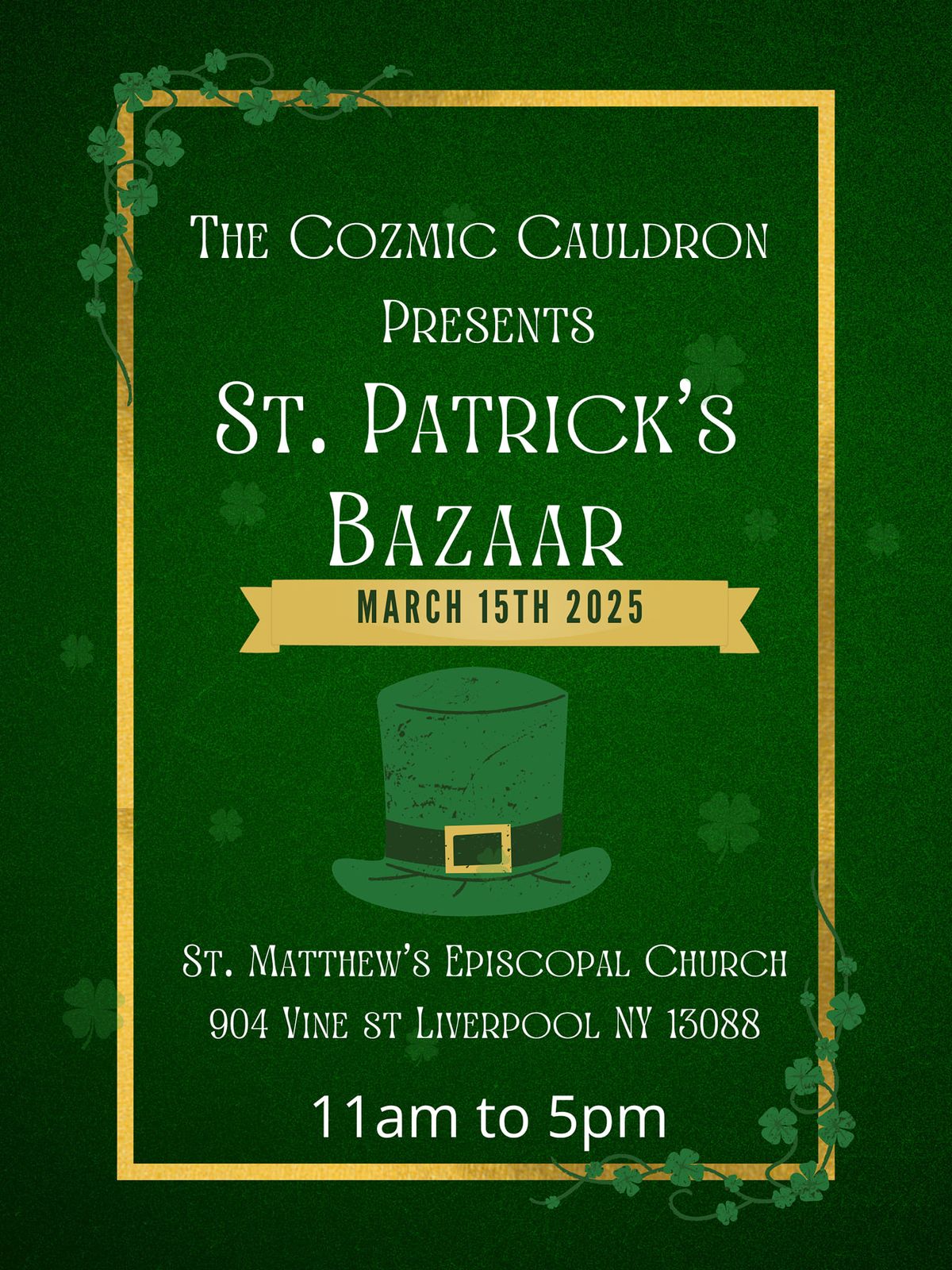 St. Patrick's Bazaar