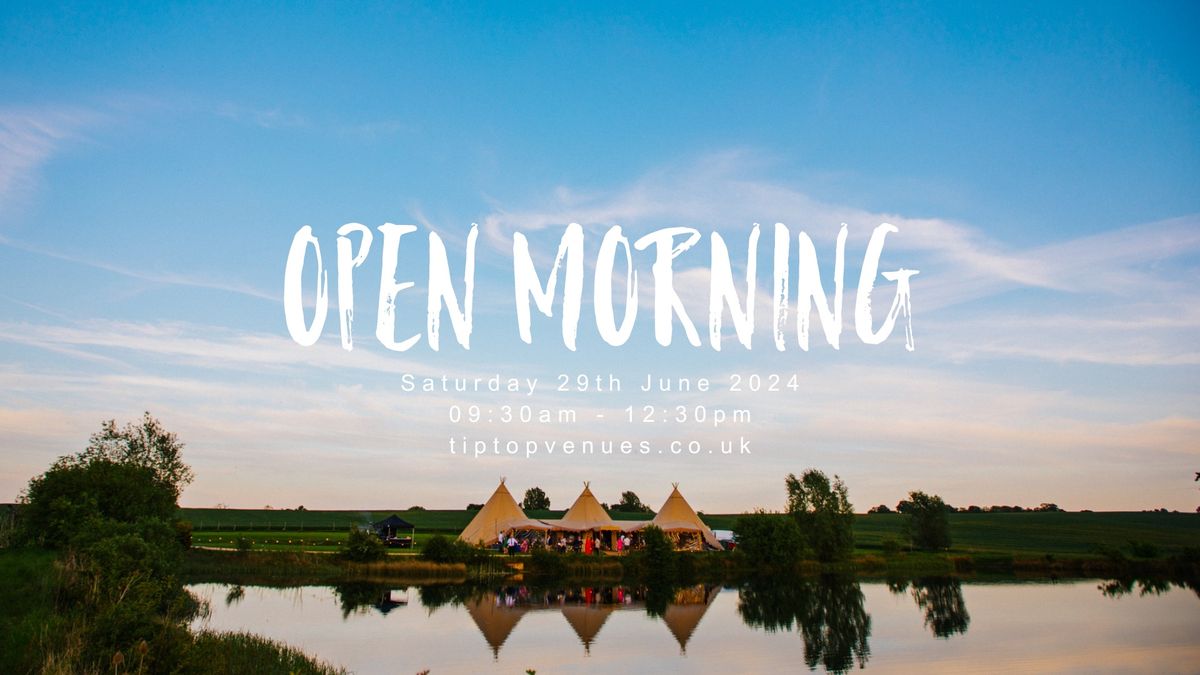 Tip Top Venues Open Morning
