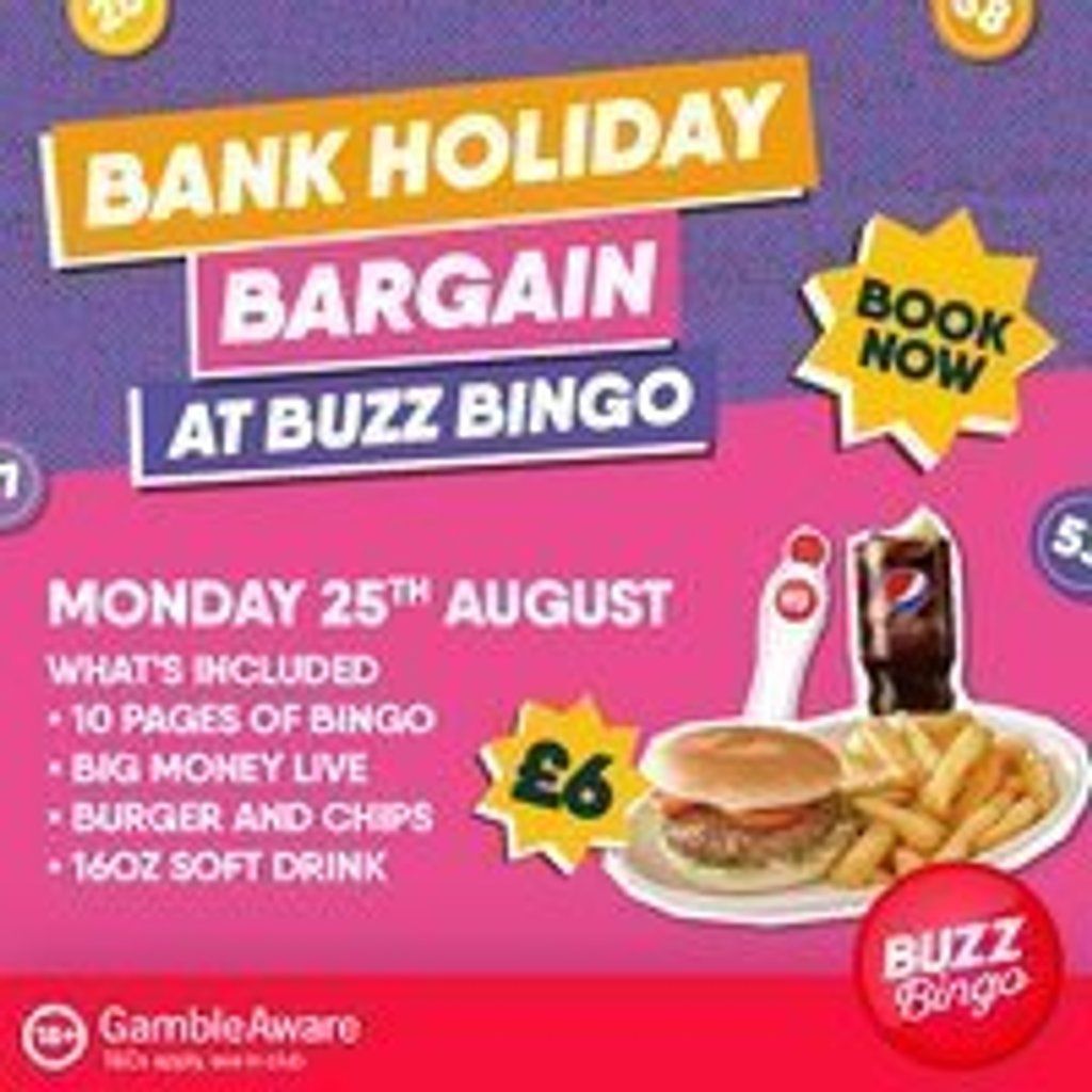Basingstoke - Bank Holiday Bargain Bingo