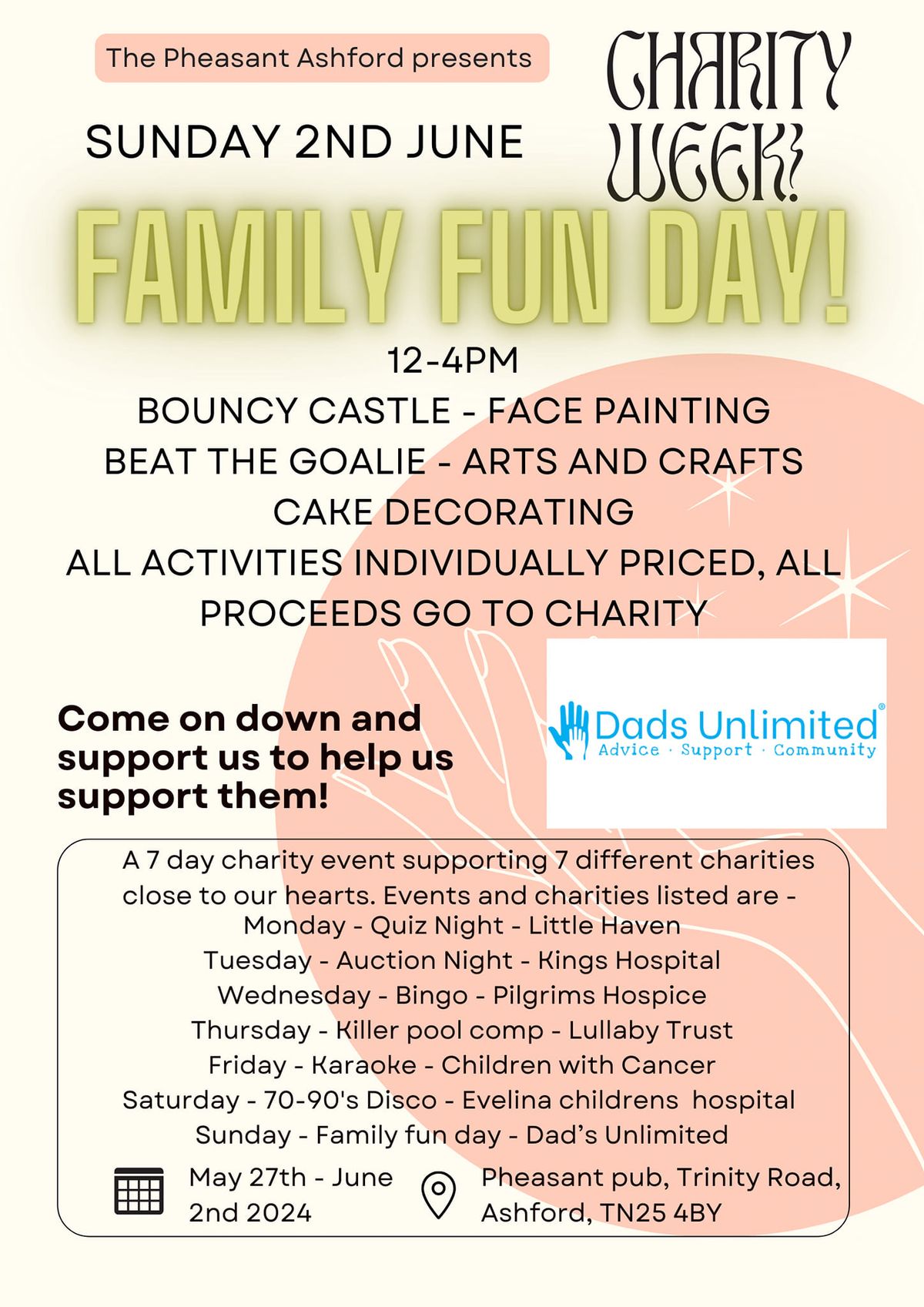 Family Fun Day - Charity Week 