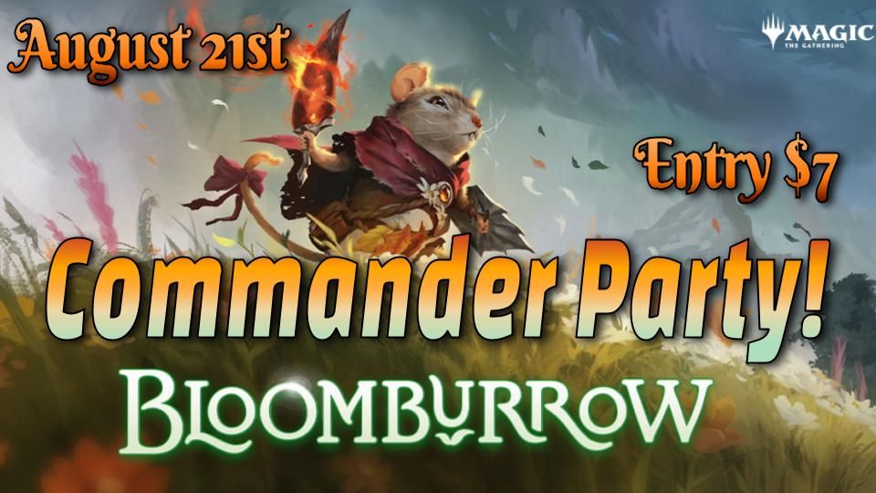 MTG Bloomburrow Commander Party