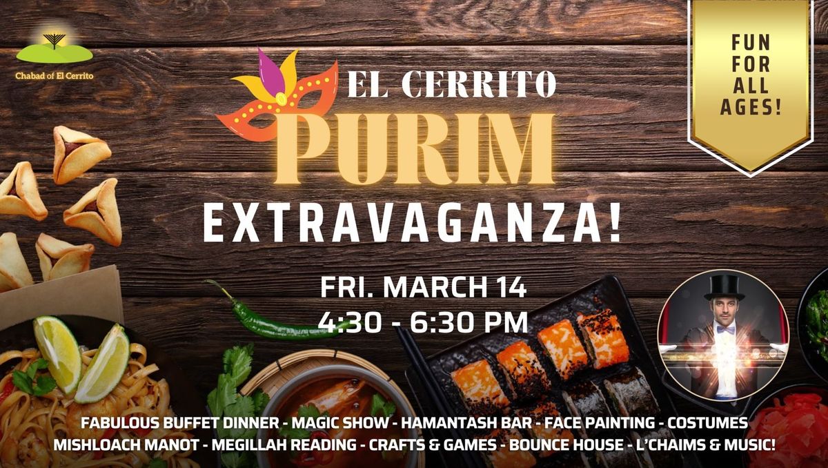 El Cerrito Purim Extravaganza