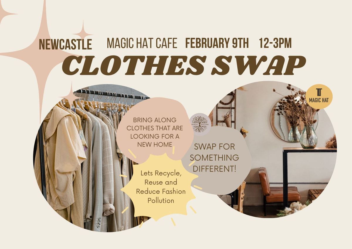 Clothes Swap - Magic Hat Newcastle 