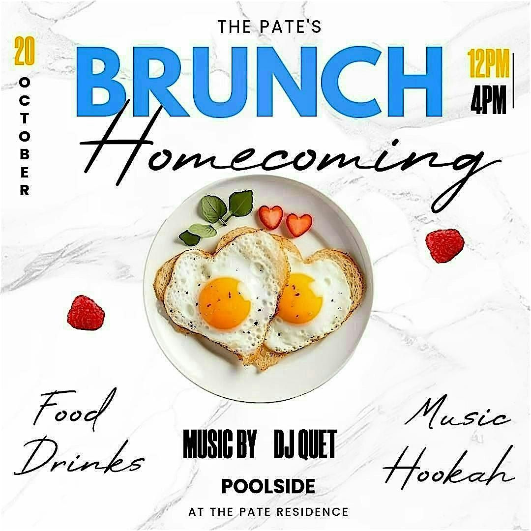 The Pate's Annual Homecoming Brunch