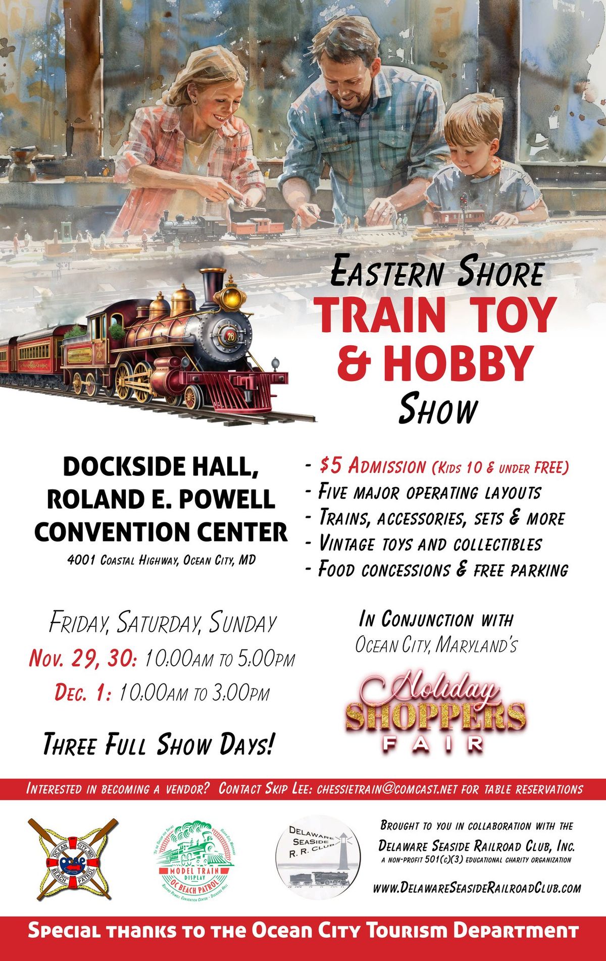 Eastern Shore Train, Toy & Hobby Show