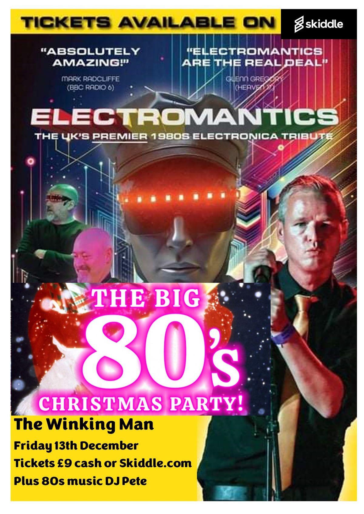 Electromantic 80s Christmas Party