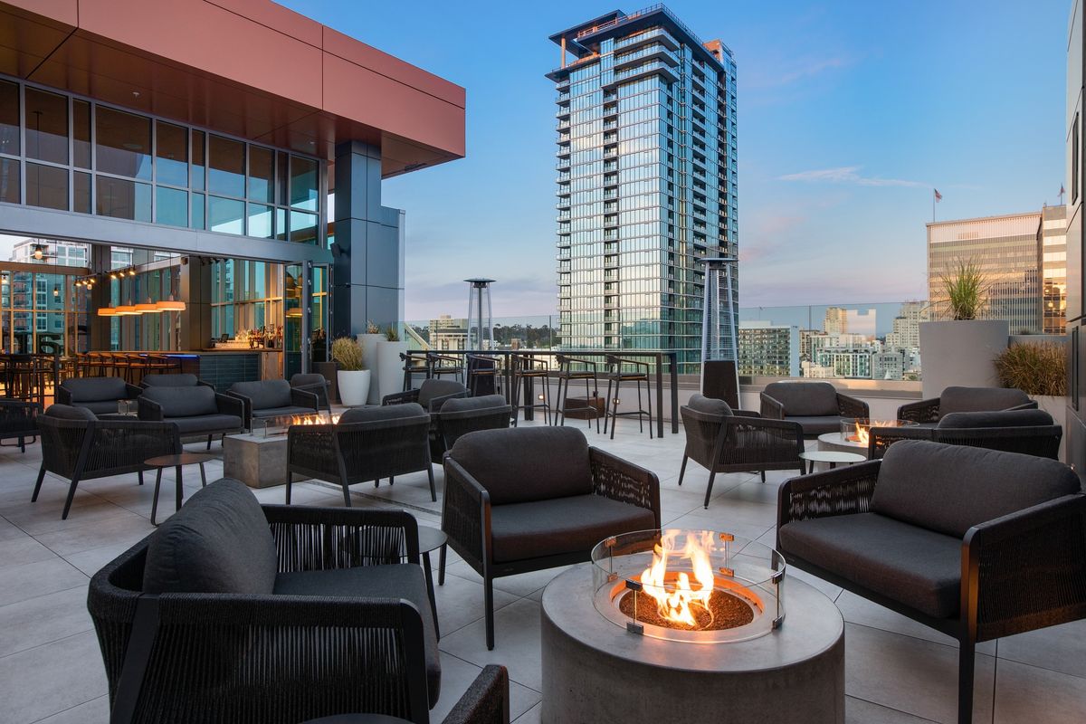 Salsa and Bachata Rooftop event at Above Ash Social at Carte Hotel San  Diego