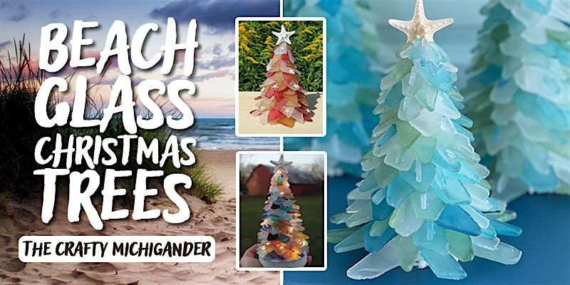 Beach Glass Christmas Trees - Portland