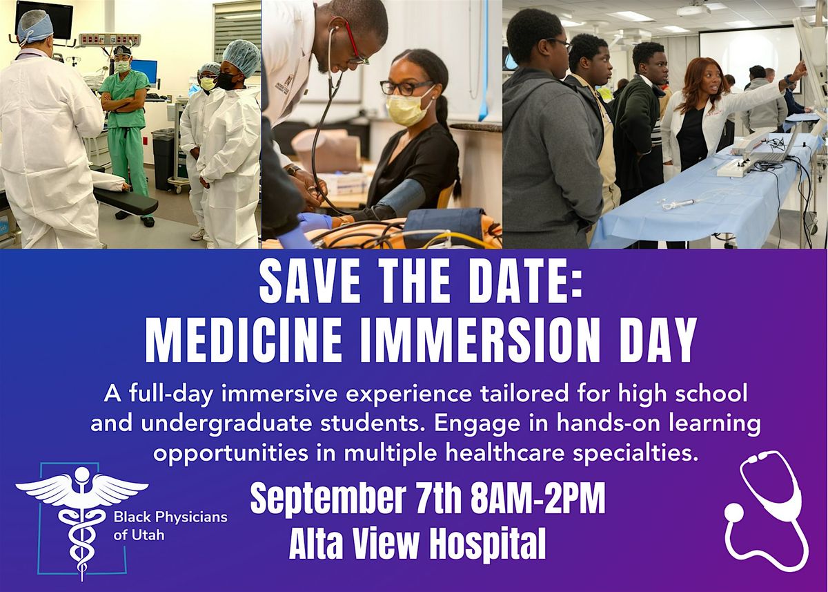 3rd Annual Medicine Immersion Day