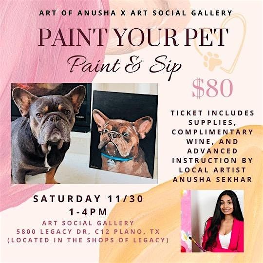 Paint Your Pet Paint & Sip