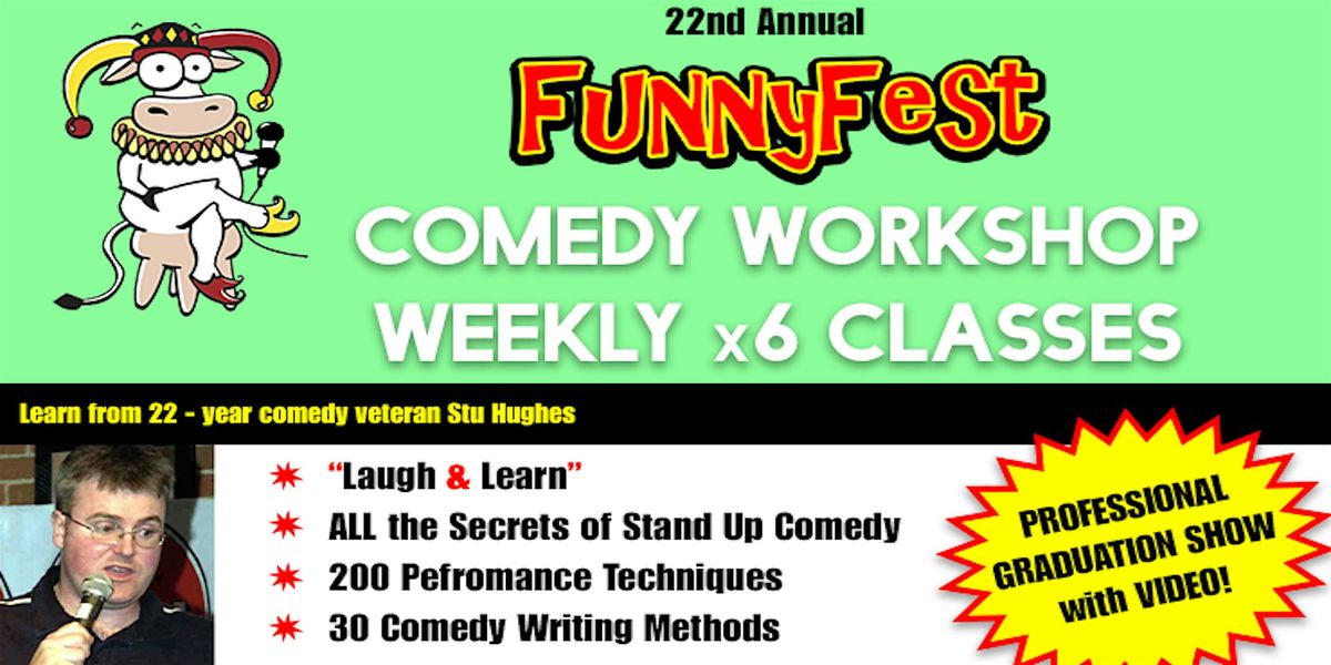 Stand Up Comedy WORKSHOP - 6 classes TUESDAY - Start NOVEMBER 12 - Calgary