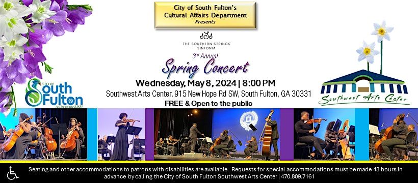 The Southern Strings Sinfonia's 3rd Annual Spring Concert