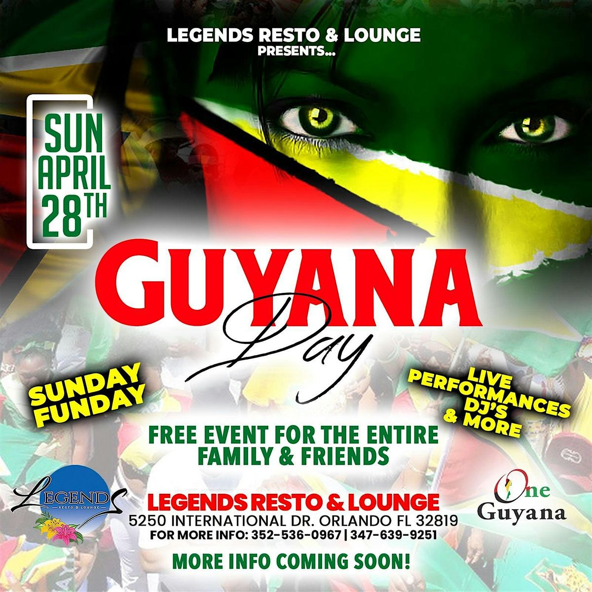 Legends Resto & Lounge Guyana Day Celebration