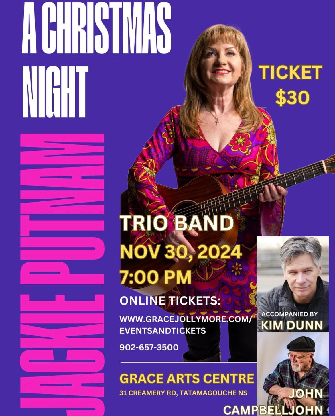 A Christmas Night Jackie Putnam Trio Band