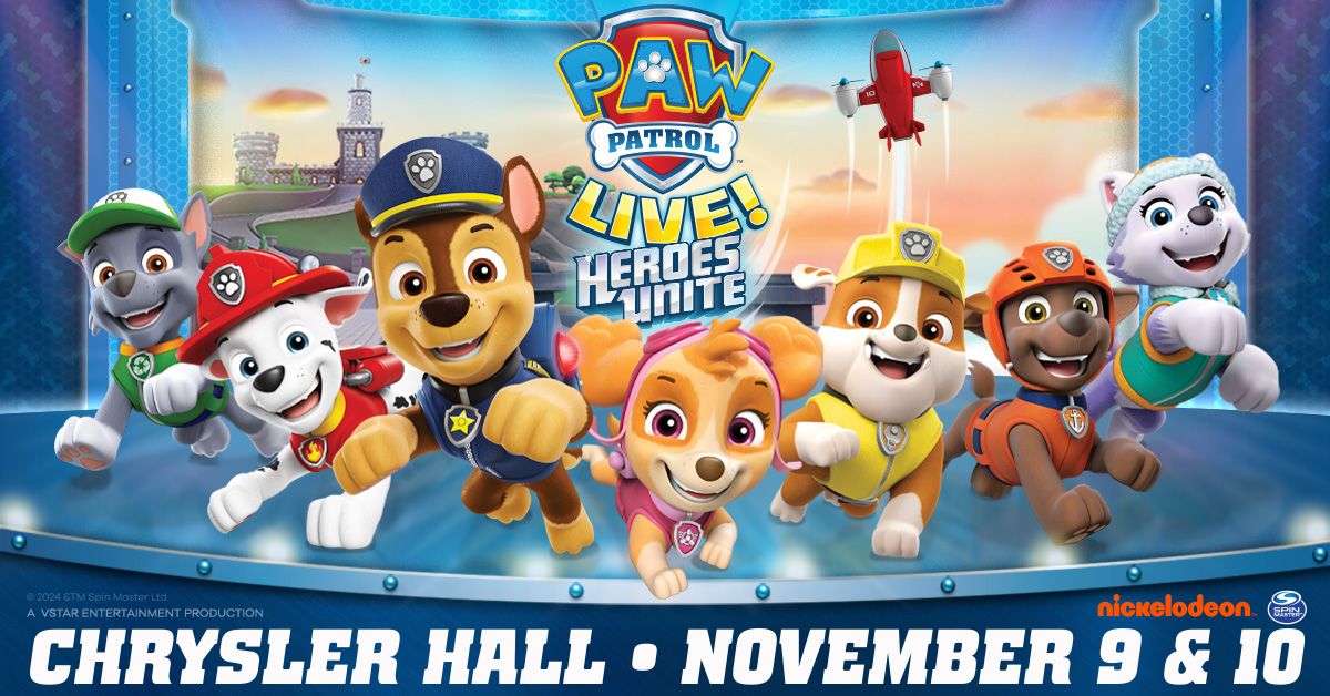 PAW Patrol Live! Heroes Unite