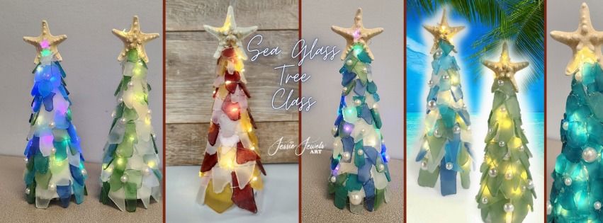 Sea Glass Tree Workshop at St Joseph Veterans Association of Woonsocket