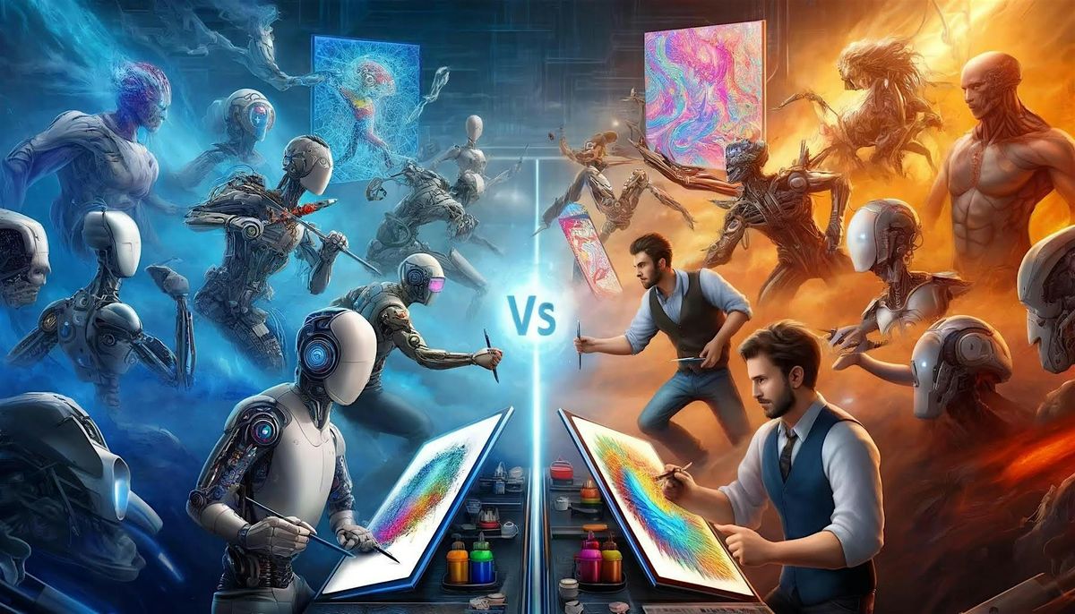 NextFive AI Art Fight....  Humans Vs AI