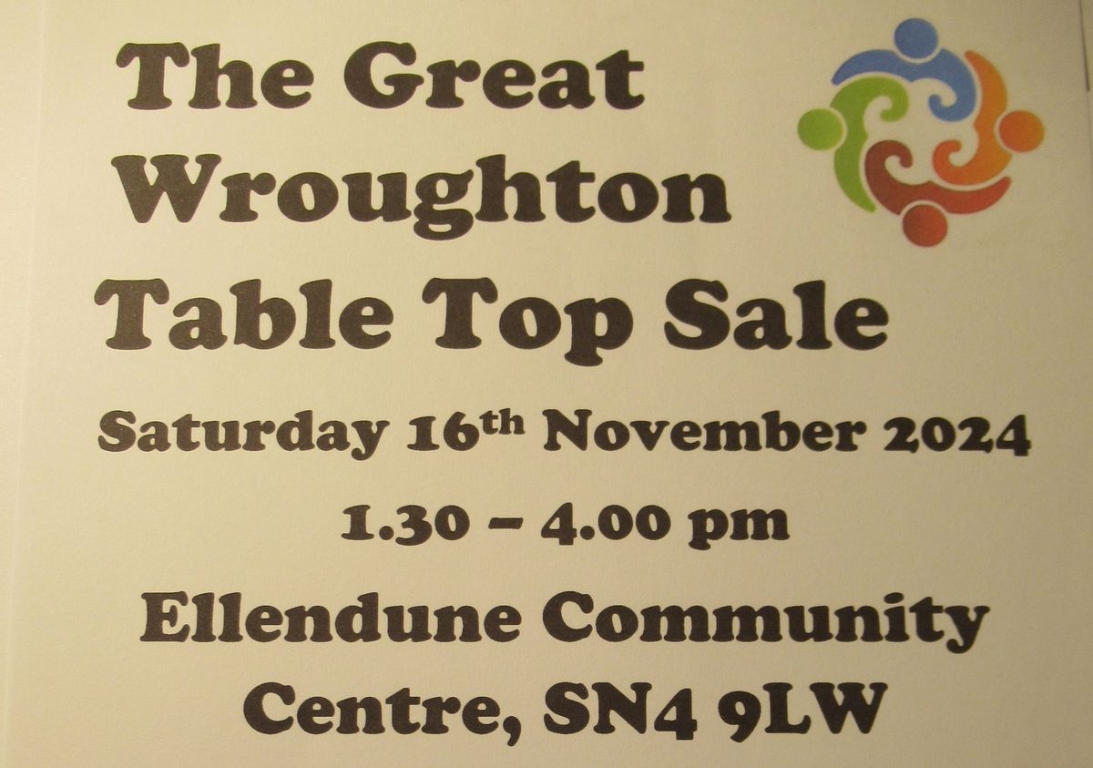 Wroughton Table Top Sale