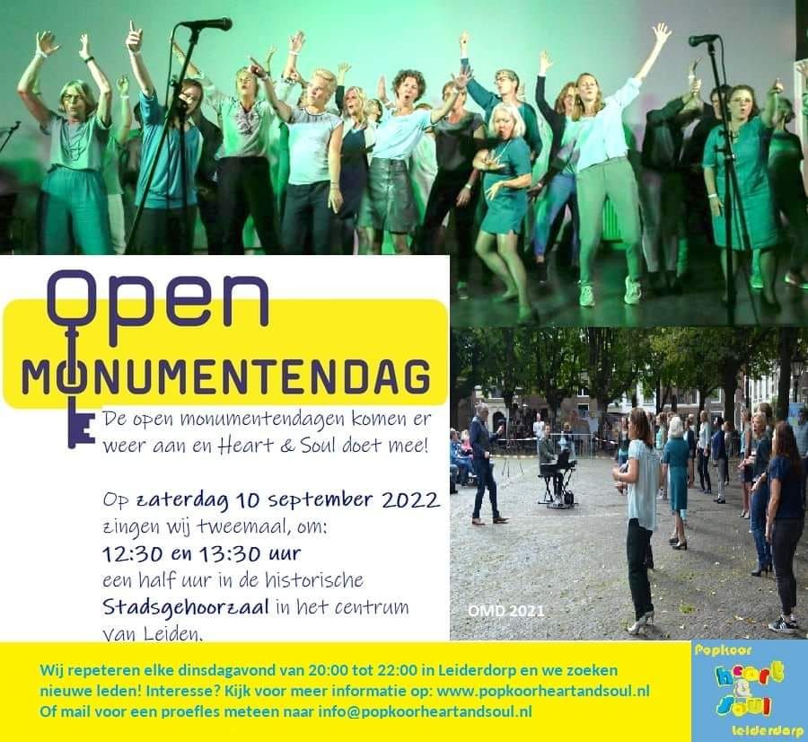 Open monumentendag, Stadsgehoorzaal Leiden, 10 September 2022