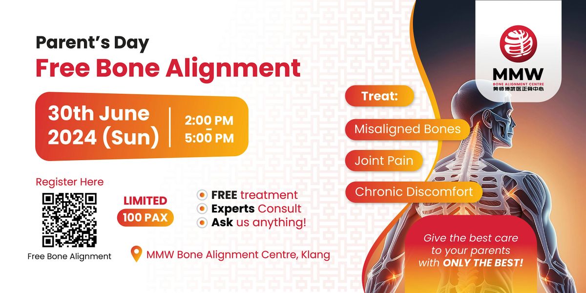 Celebrate Parent's Day : FREE Bone Alignment & MMW Course Q&A Session
