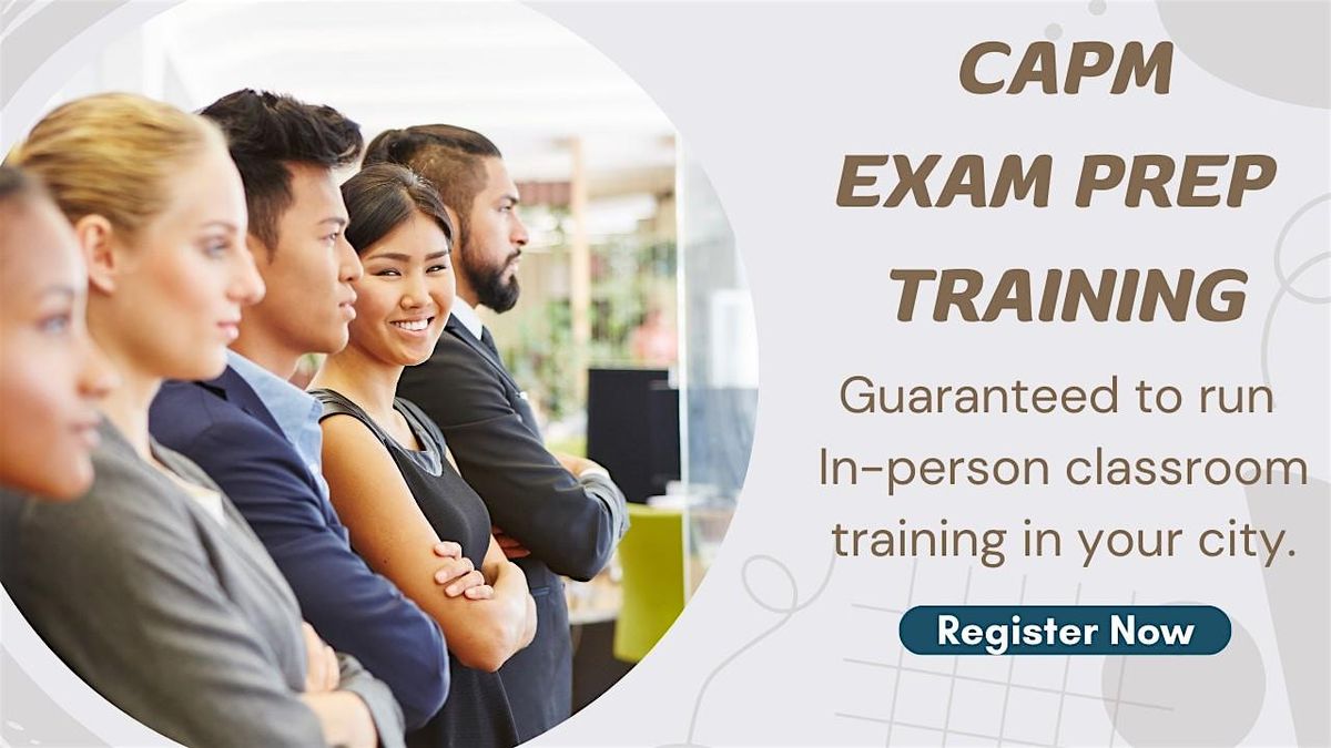 CAPM Confirmed In-person Training in Ottawa