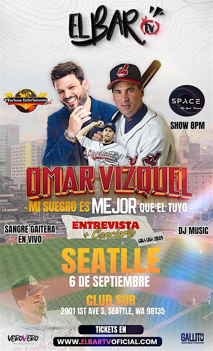 OMAR VIZQUEL ENTREVISTA + CONCIERTO RUMBA - SEATTLE, WA