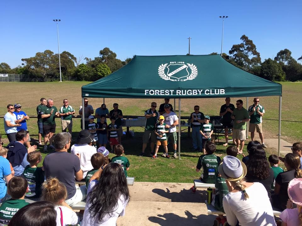 Forest Junior Rugby 2024 Presentation Day and End of Season Party 