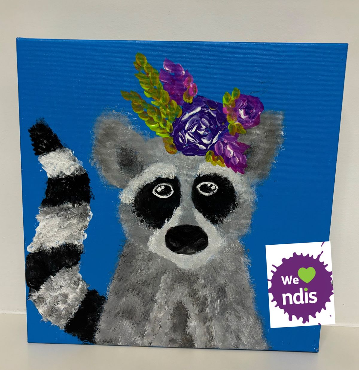 OH MY RACCOON!! School holidays - Paintclass