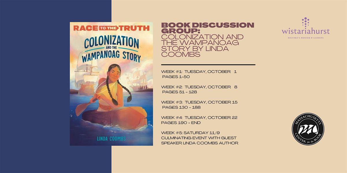 Book Discussion Group: Colonization and the Wampanoag Story by Linda Coombs