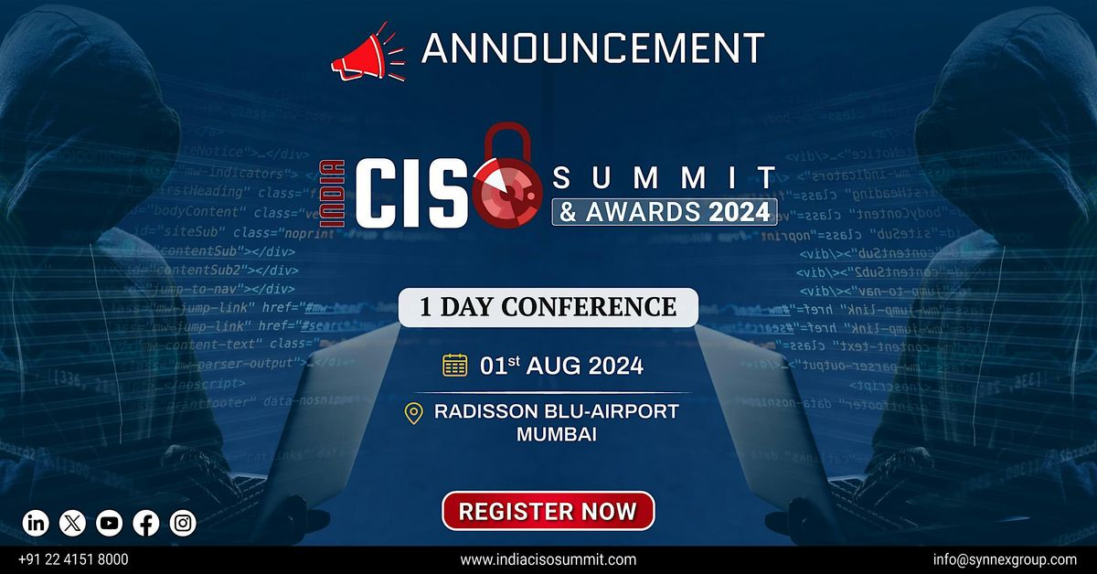 India CISO Summit & Awards 2024  ( 5th Annual )